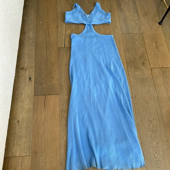 LOVERS AND FRIENDS - Ember Dress in Periwinkle Blue - Picture 1 of 4